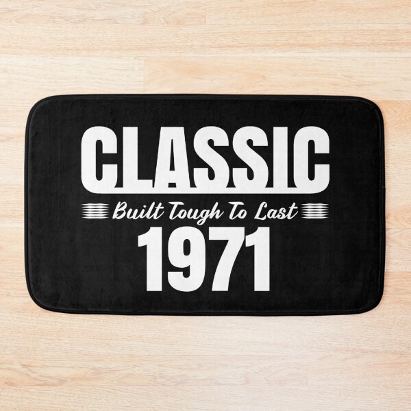 Item preview, Classic 1971 Built Tough To Last Birthday, Car Truck Automotive Year  designed and sold by CharJens.