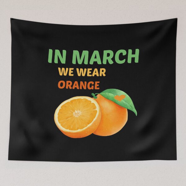 Item preview, In March We Wear Orange designed and sold by hicham4you.