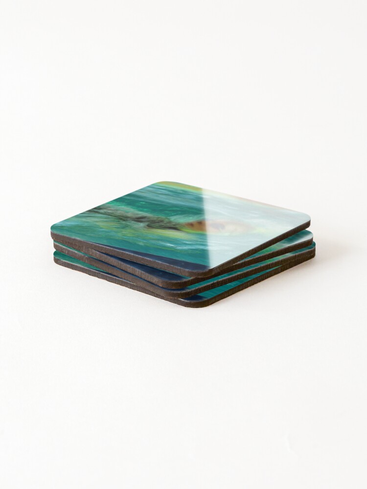 Thumbnail 4 of 5, Coasters (Set of 4), Backstroke designed and sold by RandiGrace.