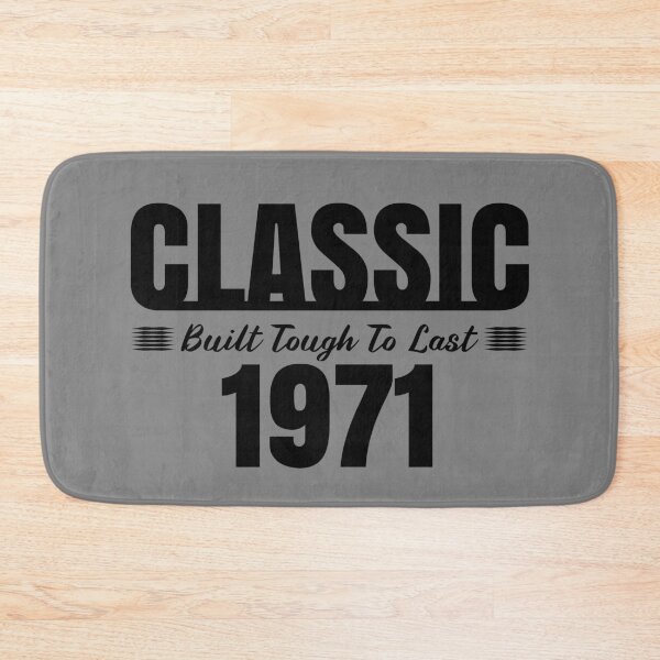 Item preview, Classic 1971 Built Tough To Last Birthday, Car Truck Automotive Year  designed and sold by CharJens.