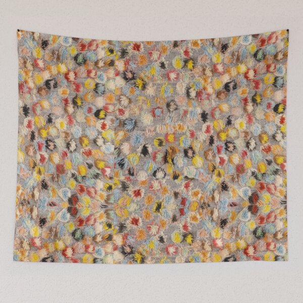 Item preview,  Multicolored fluffy winter neutral background. designed and sold by danaJG.