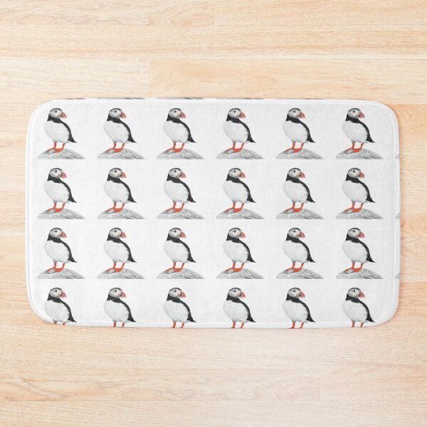 Item preview, Puffin pattern pastel art  designed and sold by IslesArt.