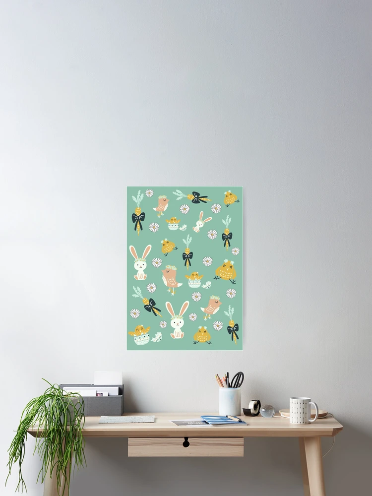 Thumbnail 2 of 3, Poster, Cute Spring Print- Spring Collection designed and sold by MF-Designsltd.