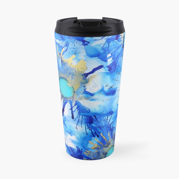 Be courageous (happy art) Travel Mug