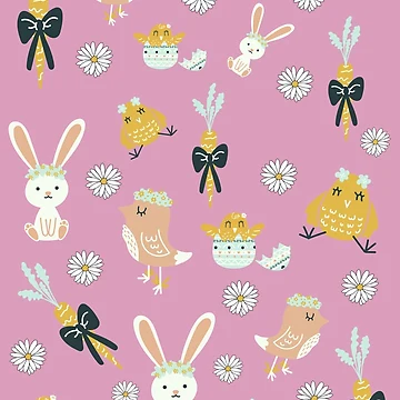 Artwork thumbnail, Cute Spring Print- Spring Collection by MF-Designsltd