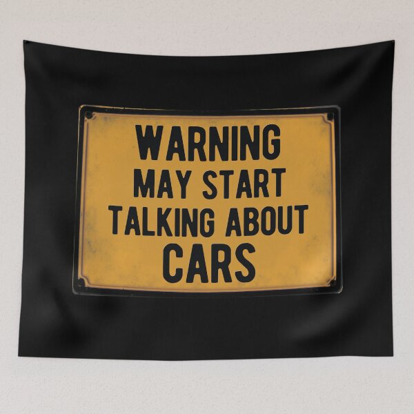 Item preview, Warning may start talking about cars - funny gift for cars lover designed and sold by hyggekrog.