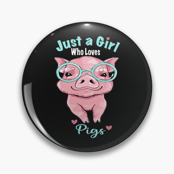 Item preview, Just a Girl Who Loves Pigs  designed and sold by Juliemorey.