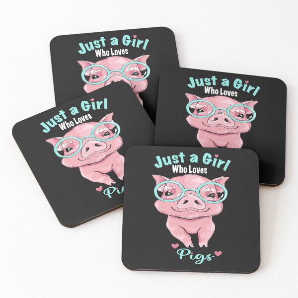 Item preview, Just a Girl Who Loves Pigs  designed and sold by Juliemorey.