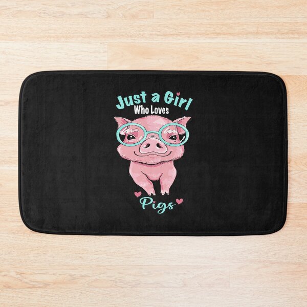 Item preview, Just a Girl Who Loves Pigs  designed and sold by Juliemorey.