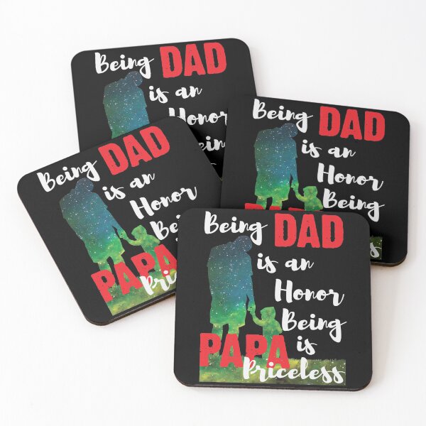 Item preview, Being Dad Is An Honor, Being Papa Is Priceless designed and sold by hoangthedoodler.