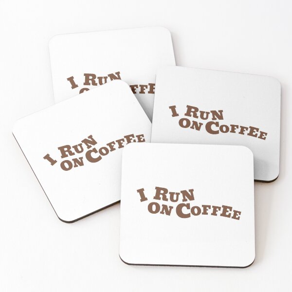 Item preview, I Run On Coffee. designed and sold by HAMSAN'S  STORE.