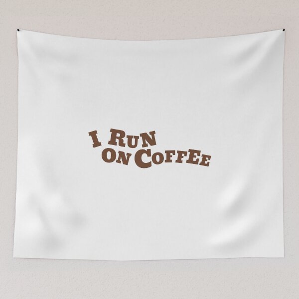 Item preview, I Run On Coffee. designed and sold by HAMSAN'S  STORE.