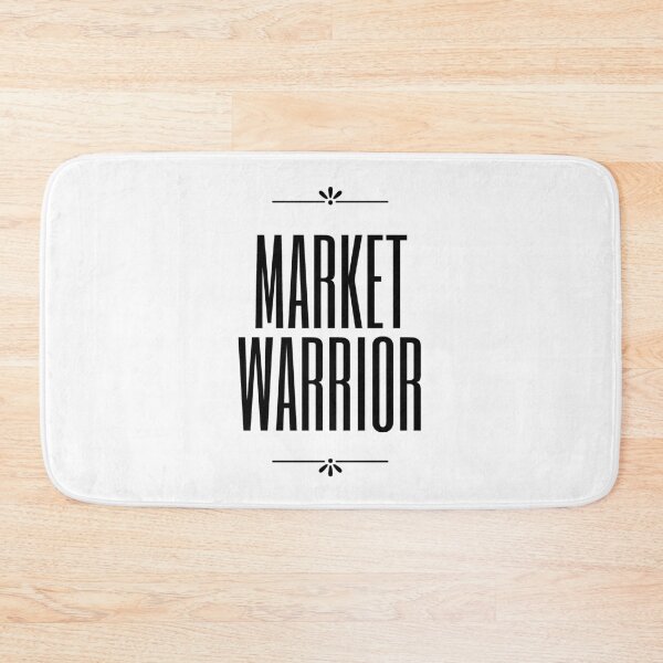 Item preview, The Market Warrior Artwork 2 (Black) designed and sold by TraderShirts.
