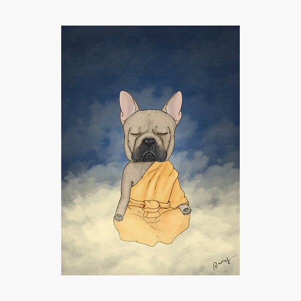 Item preview, Frenchie meditation designed and sold by barruf.