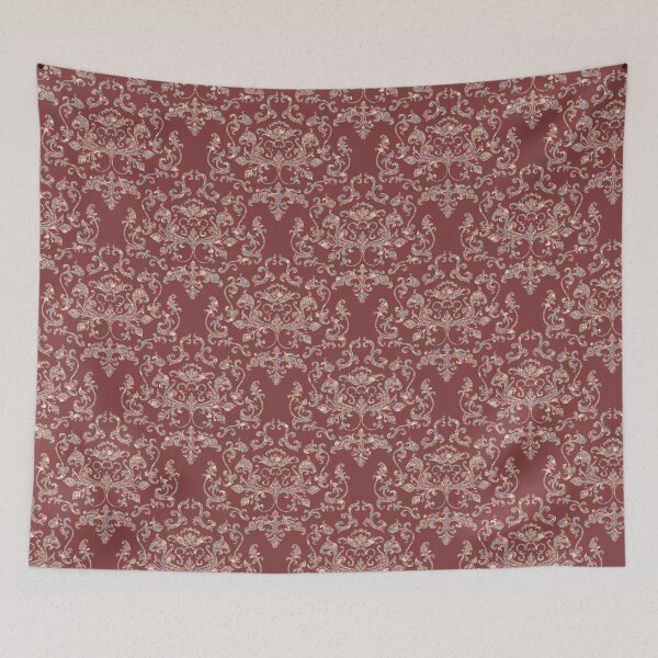 Item preview, Damask Variations: Tea Shoppe Carpet on 823E3F designed and sold by implexity.