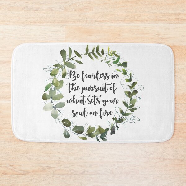 Item preview, Be Fearless Quote in Wreath designed and sold by Pavnud.