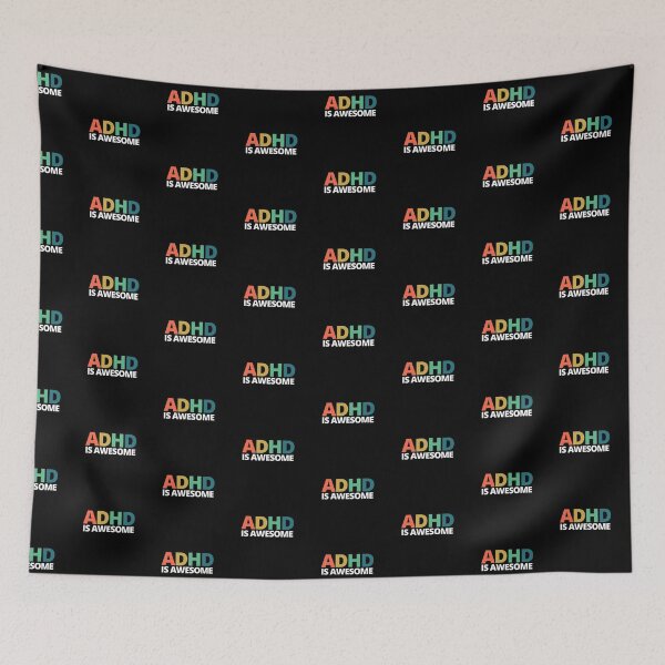 Item preview, ADHD is Awesome designed and sold by MinimalSketches.