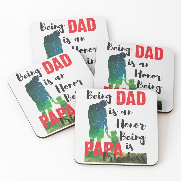 Item preview, Being Dad Is An Honor, Being Papa Is Priceless designed and sold by hoangthedoodler.