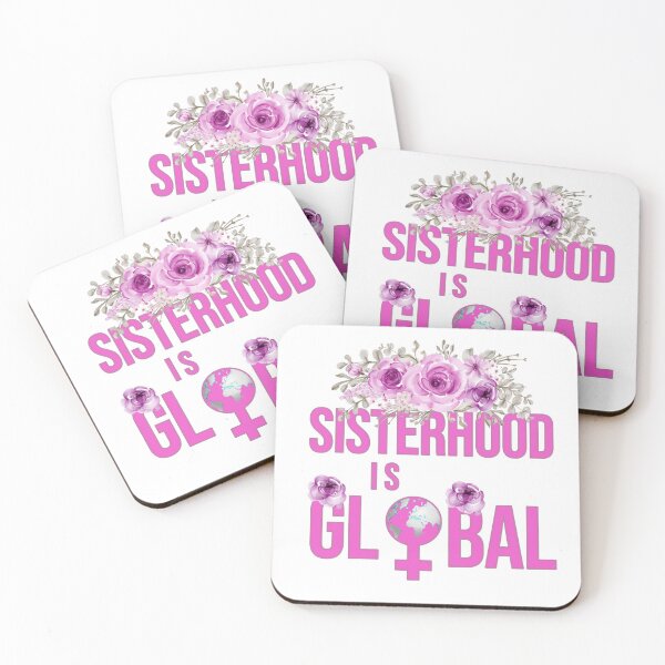 Item preview, Sisterhood is Global Sticker,mask designed and sold by Live  Today.