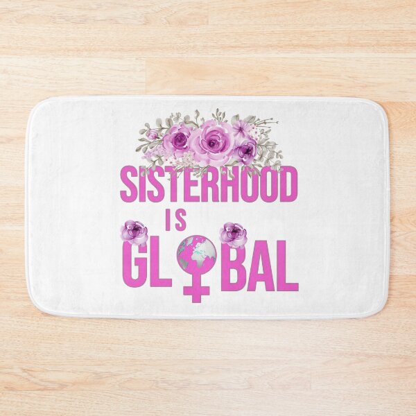 Item preview, Sisterhood is Global Sticker,mask designed and sold by Live  Today.