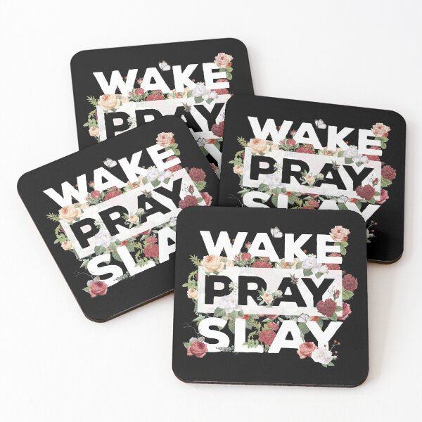 Item preview, Wake Pray Slay - SPRING designed and sold by Prescilla Apon.