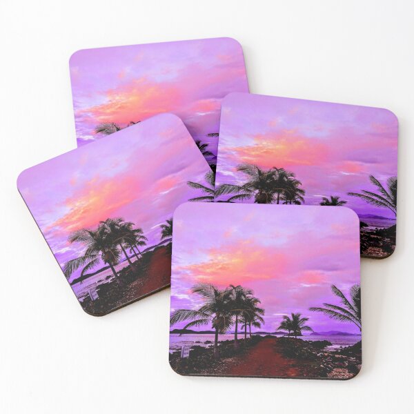 Item preview, Sapphire Beach St. Thomas Sunset Palms designed and sold by CaptainNook.