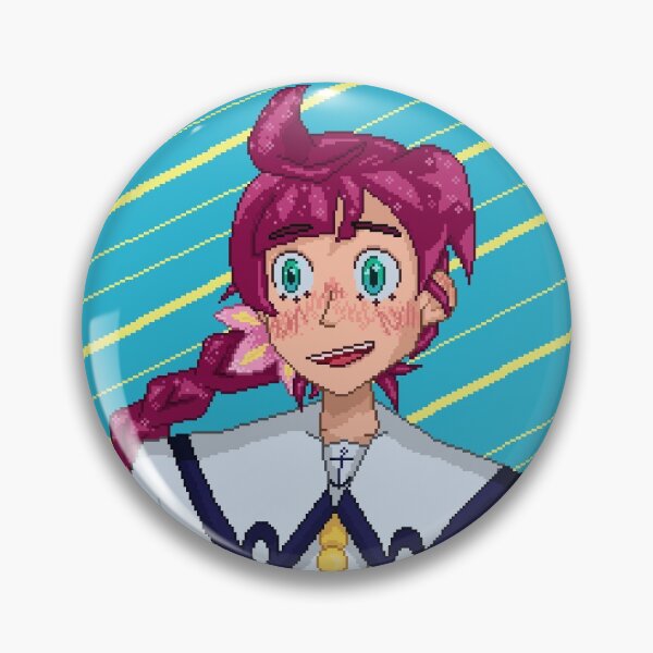 Item preview, Koharu Sakuragi Smiling Pixel Art designed and sold by Colourful-Voids.