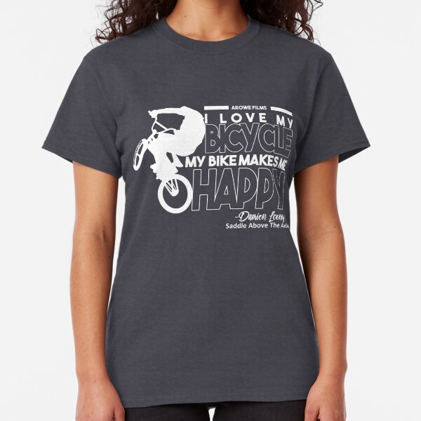 I Love My Bicycle (White) Classic T-Shirt