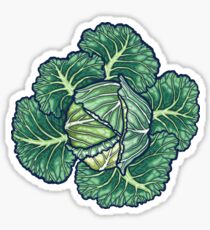 dreaming cabbages Sticker