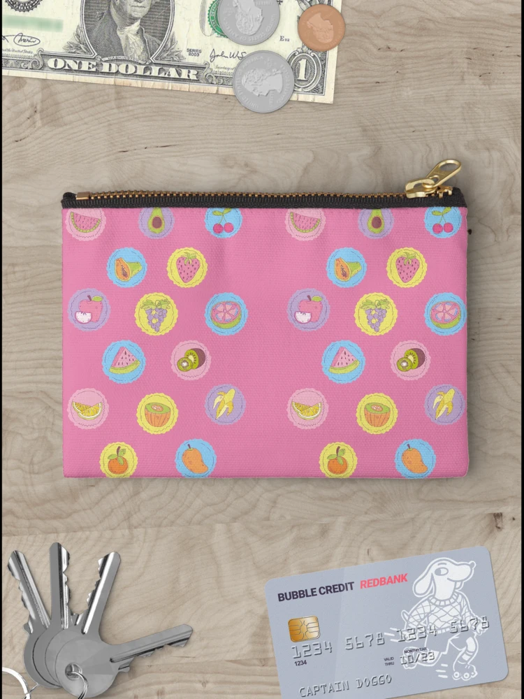 Thumbnail 3 of 4, Zipper Pouch, Fruity designed and sold by Nini's Designs.