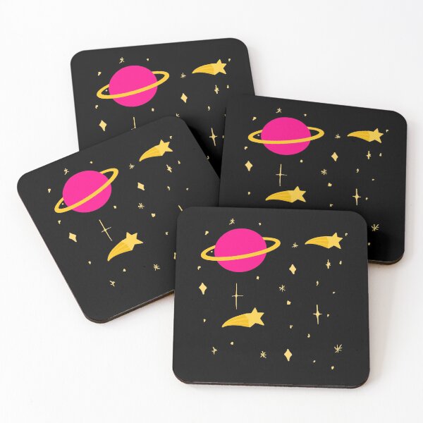 Item preview, outer space galaxy saturn stars designed and sold by mariannamorais.