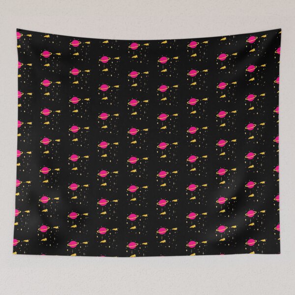 Item preview, outer space galaxy saturn stars designed and sold by mariannamorais.