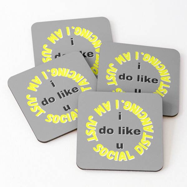 Item preview, I do like you I am just social distancing #3 designed and sold by AnnaBBS.