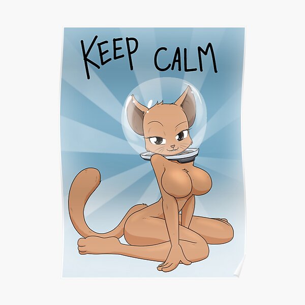 Keep calm kitty Poster