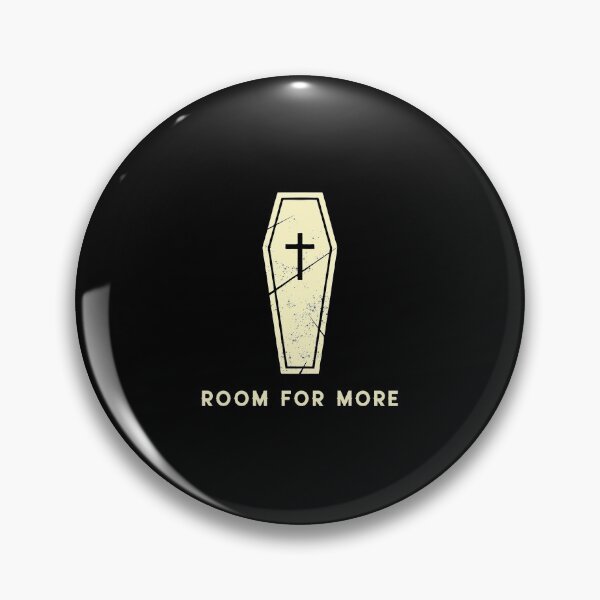 Item preview, Room For More Spooky Cute Goth Minimalist Coffin designed and sold by WPahat.