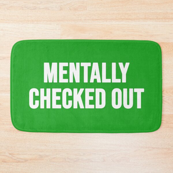 Item preview, mentally checked out designed and sold by AsKartongs.