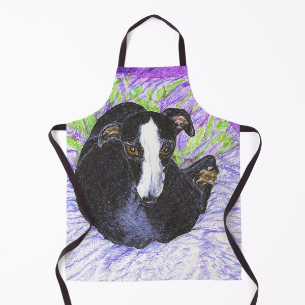 Item preview, Shadow the Whippet designed and sold by LymphomaLass.