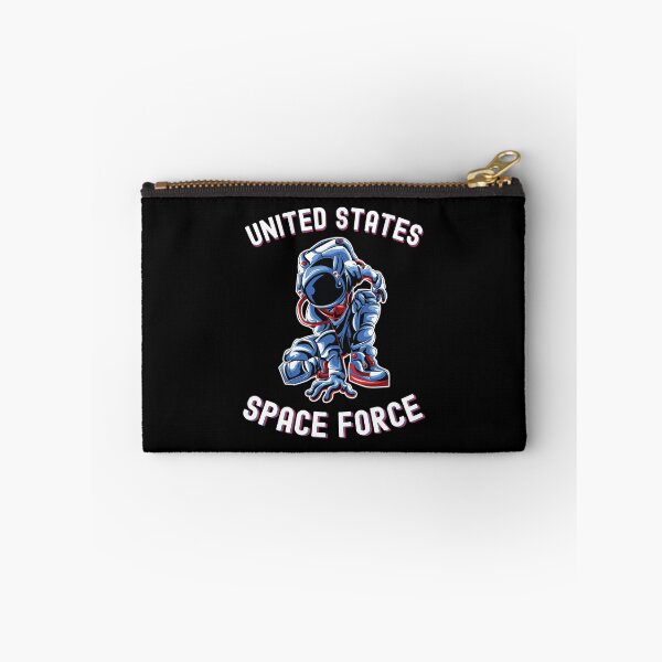 Aperçu de l'œuvre Astronaute des États-Unis de la Force spatiale américaine créée et vendue par Scratches Tees.