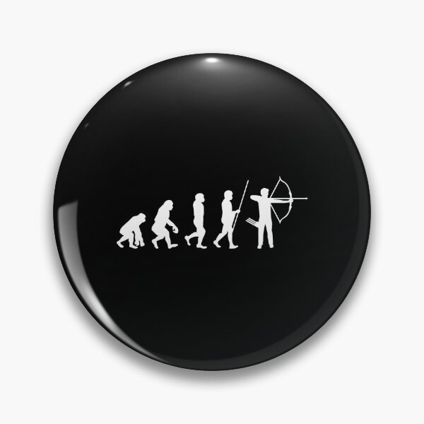 Item preview, Human Evolution Funny Archery Sayings For Fathers Day designed and sold by Scratches Tees.
