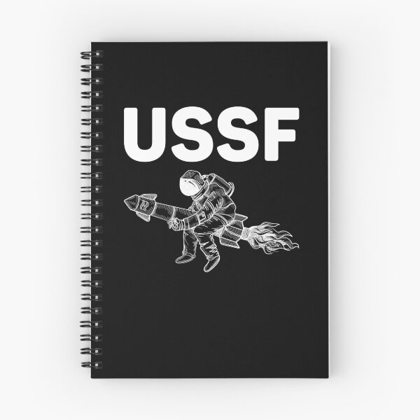 Aperçu de l'œuvre US Space Force USSF créée et vendue par Scratches Tees.