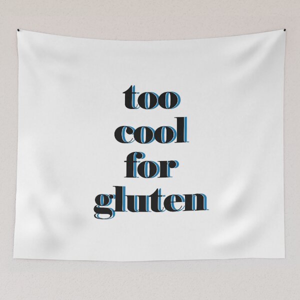Item preview, Too cool for gluten font designed and sold by Gawop.