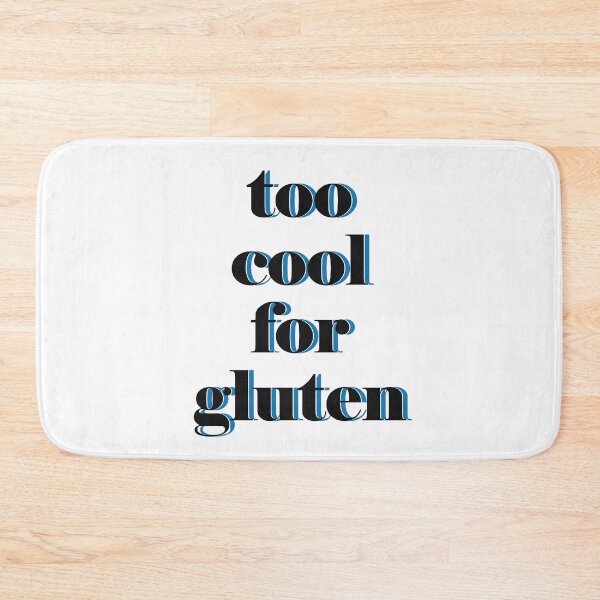 Item preview, Too cool for gluten font designed and sold by Gawop.