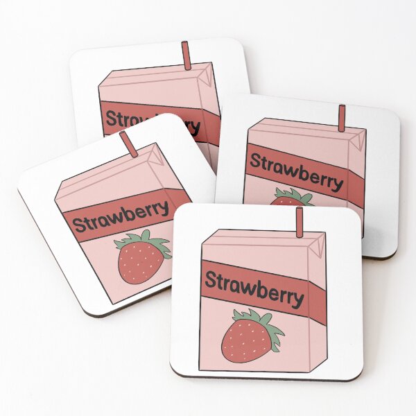 Item preview, Strawberry juice box designed and sold by MoonNoa.