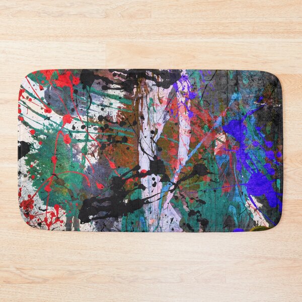Item preview, Trip Pollock Fan designed and sold by NeonAbstracts.