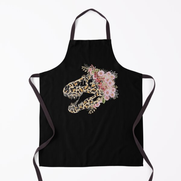 Item preview, leopard flower skull dinosaur designed and sold by Space Art.