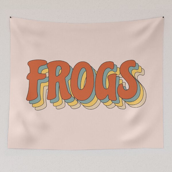 Item preview, FROGS - Aesthetic Retro designed and sold by ElectricFangs.