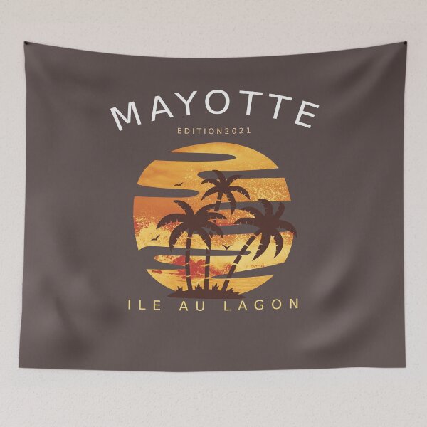 Item preview, Mayotte 2021 edition tourist t-shirt designed and sold by FoxinhoSoumaila.