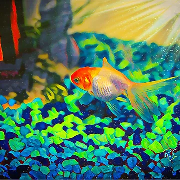 Artwork thumbnail, Goldfish by RakshaSD