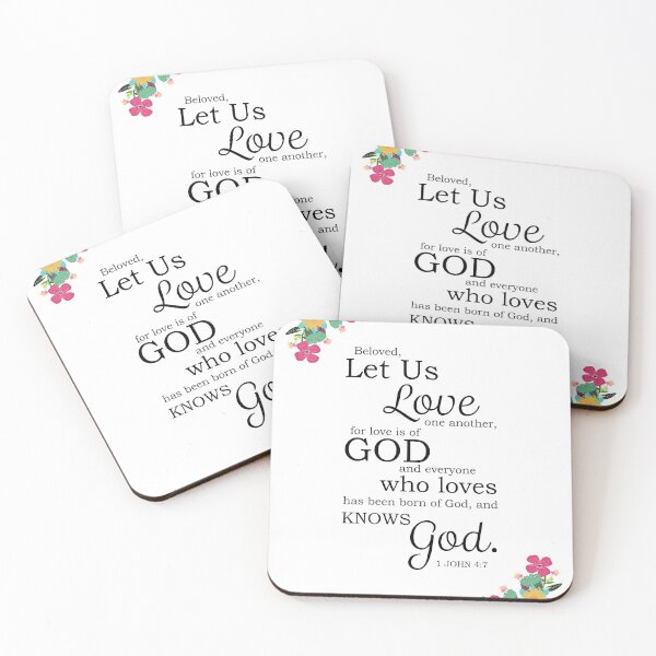 Item preview, 1 Juan 4: 7 designed and sold by Teresa Hulbert.