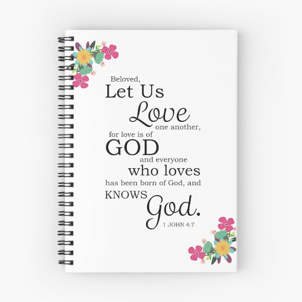 Item preview, 1 Juan 4: 7 designed and sold by Teresa Hulbert.